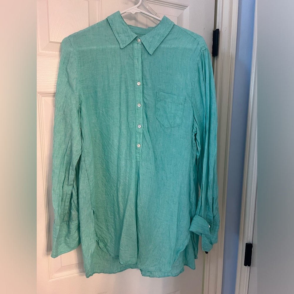 Lilly Pulitzer linen tunic